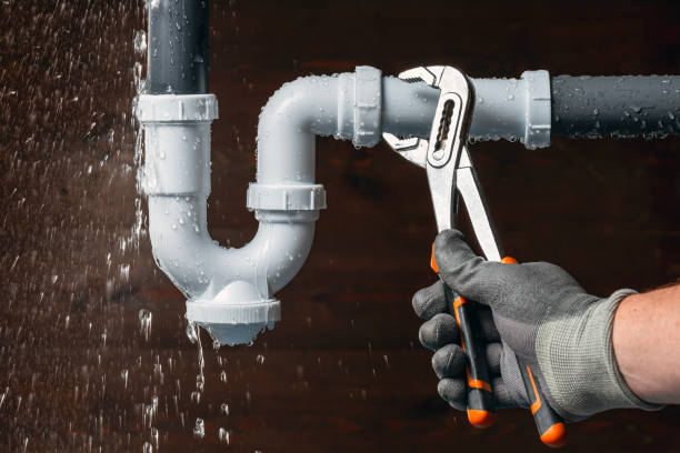 Professional Drain Cleaning technician working in Bozman, MD